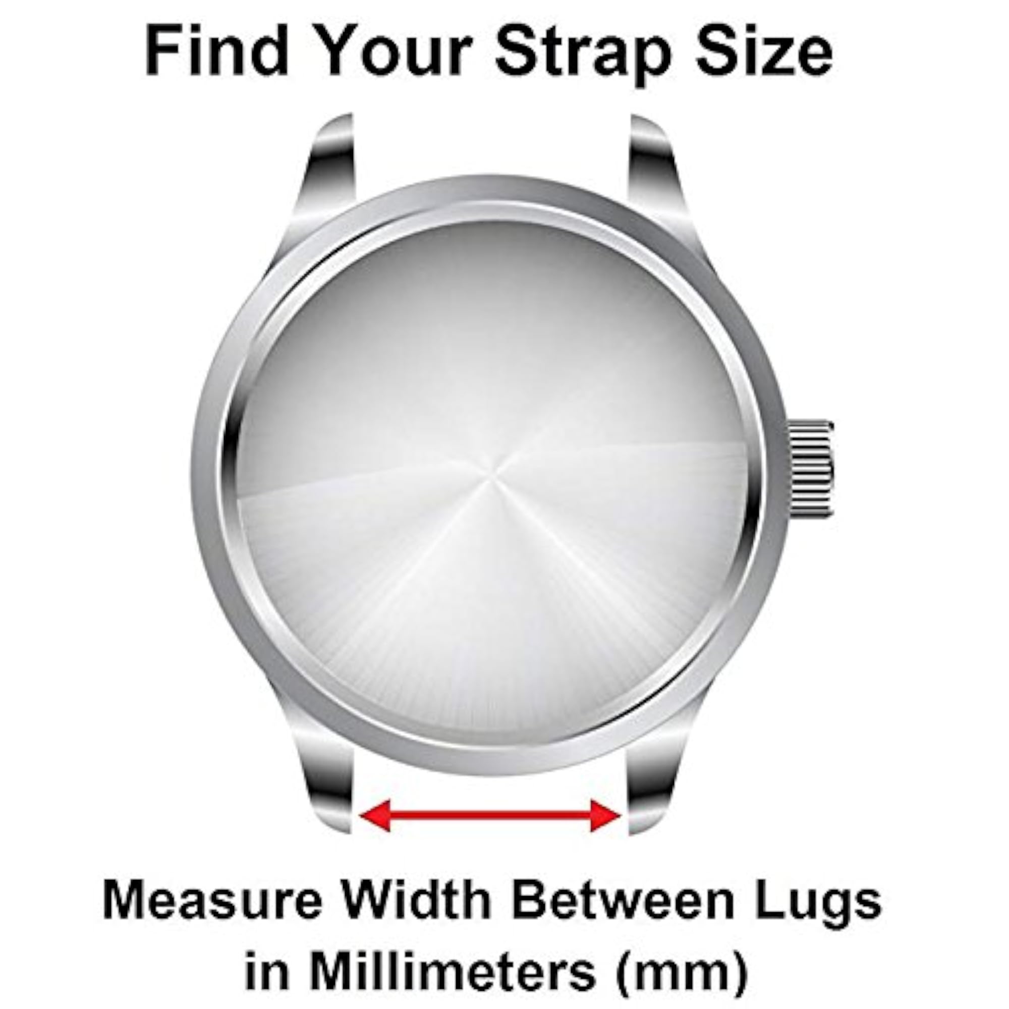 Silicone Rubber Diver Watch Band Strap, 18mm to 24mm